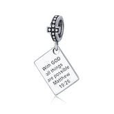 bible verse pandora charm NZ | Lullaboo
